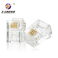 Câble Cat6a, fourniture de connecteurs jack enregistrés, embouts modulaires factices RJ45