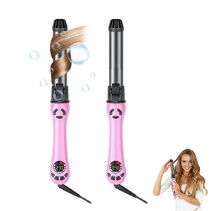 Tóc Styler Nhà Máy Nhãn Hiệu Riêng Tự Động Tóc Culer Wand Tự Động Xoay Tóc Curling Sắt Điện Sắt Lớn Curling Sắt