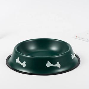 Mangkuk makanan anjing Print tulang DIY populer 201 Stainless Steel Multi kapasitas baru untuk pemilik hewan peliharaan - Product Image 6