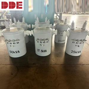 Nhà máy bán hàng trực tiếp cực gắn biến áp một pha dầu đắm mình biến áp - Product Image 4