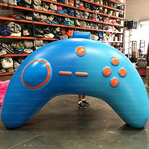 Manette de jeu gonflable <span class=keywords><strong>géante</strong></span> LED de 3 m, modèle personnalisé avec logo, manette de jeu gonflable pour événement de jeu/décoration d'exposition/fête/festival - Product Image 3