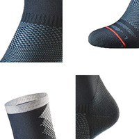 Chaussettes de vélo personnalisées pour hommes, respirantes, absorbantes, antidérapantes, haute élasticité, pour sports de montagne