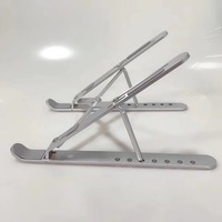 Coolcold-support pliable pour ordinateur Portable, en aluminium, réglable, ergonomique, à 7 niveaux de hauteur, pour ordinateur Portable