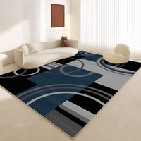 Tapis de grande surface Comfort Surface, tapis imprimé HD pour salon et chambre, résistant à l'usure, antidérapant, décoration intérieure