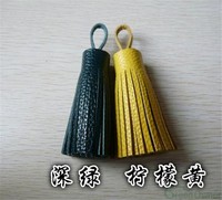 Nouveau cuir gland porte-clés Imitation Super Fiber Long gland bricolage sac accessoires cuir flux