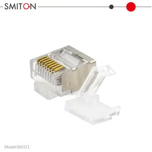 Shielded Stranded STP/FTP Cat 6 Mini Modular Plug