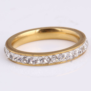 Anillo de Diamantes de 3 mm, Corte Brillante Redondo, Oro y Plata, Joyería Unisex para Uso Diario - Product Image 3