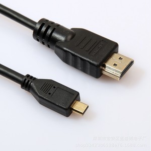 สาย HDMI เป็นมินิ HDMI ชนิดตัวผู้ต่อตัวผู้ 1080P ชุบทอง สำหรับการเชื่อมต่อจอแสดงผลของกล้อง - Product Image 4
