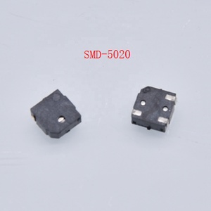 Globaltone SMD-5020 4000Hz 5x5x2mm 3V Magnetic Transducer Passive Patch SMT Mini Buzzer Piezoelettrico Regolabile <strong>Tono</strong> 3V - Product Image 2