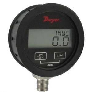 เกจวัดความดันดิจิตอล Dwyer ขนาด 75 มม. 0-0.7 บาร์ แบบเกลียว DPGA-00 - Product Image 2
