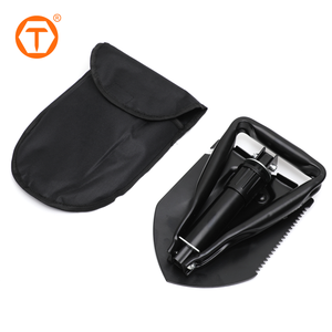 مجرفة صغيرة قابلة للطي شديدة التحمل من الفولاذ الكربوني، مجرفة حفر قابلة للطي للاستخدام في حالات الطوارئ للسيارات على الطرق الوعرة - Product Image 5