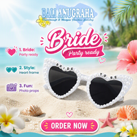 Lunettes de soleil en forme de cœur pour la mariée lors de la fête de mariage, lunettes de soleil en forme de poire avec perles