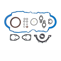 Kit de joints de moteur inférieur compatible Chevrolet GMC 4.3L V6 OHV Vortec VIN Code W X 1996-2006 – Kit de reconstruction de bas de caisse