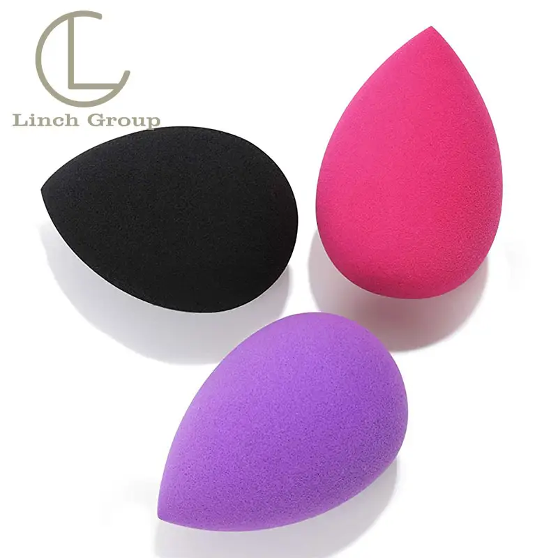Facial Cosmetic Powder Puff Soft Miracle Complexion Make Up Sponge Pink Face Makeup Egg