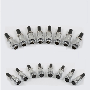 Conector de Aviación WS20, Enchufe y Conector Circular de 2/3/4/5/6/7/9/12 Pines, Tipo Acoplador Macho y Hembra para Equipos Industriales - Product Image 2