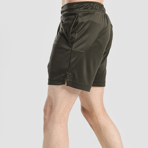 Shorts pour hommes respirants, best-sellers, style streetwear, service OEM, couleur unie, style décontracté, taille mi-haute, shorts de sport de haute qualité - Product Image 3