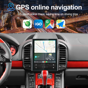 Nouvel écran multimédia Tesla 10,4 pouces pour Porsche Cayenne 2011-2017, autoradio Android, Carplay, navigation, unité centrale de voiture, moniteur - Product Image 5