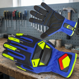 Gants de sécurité SIZA 80 cm noirs en TPE 7 oz sans silicone, sans poudre, flexibles et personnalisables pour boîte à gants chimique – Vente en gros - Product Image 4