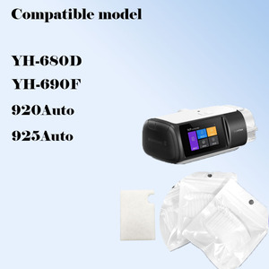Hot Sale Breathable Eco-Friendly 100% Polyester Embossed <strong>White</strong> <strong>Felt</strong> Mesh Filter <strong>Sheets</strong> Medium Weight Yuwell CPAP Filter Cross - Product Image 3