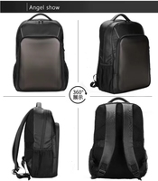 Meilleur prix sac à dos étanche pour ordinateur portable sac à LED pratique connexion dent bleue équitation légère Led sac à dos publicitaire