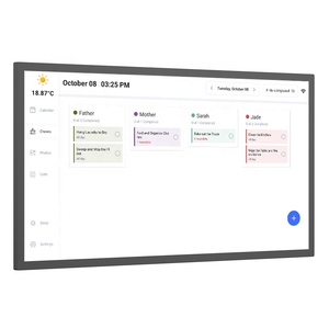 In Stock US Warehouse 32 Inch Plastic Frame Touchscreen Digital <b>Calendar</b> Board Wi-Fi MP3 Video 1920x1080 Resolution 32GB - Product Image 2