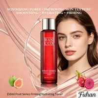 Natuurlijke Biologische Fruit Verstevigende Hydraterende Gezichts Toner Tremella Dragon Pitaya Litchi Guava Extracten Gist Hydraterende Frisse Liftende