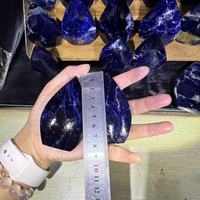 Ornement en Sodalite Naturelle en Gros, Artisanat en Cristal, Pierre Précieuse de Haute Qualité pour la Décoration Intérieure