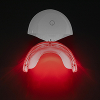 Appareil de luminothérapie rouge à 32 LED pour les soins des gencives, la santé dentaire, le blanchiment des dents, masseur infrarouge portable alimenté par USB