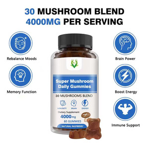 ซุปเปอร์มัชรูม เดลี่ กัมมี่ส์ ผสมเห็ด 30 ชนิด พร้อมอัชวากันธา วิตามินดี3 เพื่อเสริมสร้างภูมิคุ้มกัน บำรุงสมอง เพิ่มพลังงาน - Product Image 5