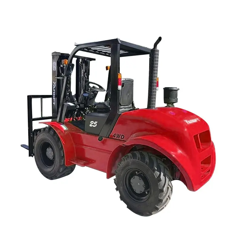 YangFT 2-6 ton Off-road Forklift tedarikçisi CE EPA EURO5 yeni dizel Forklift hızlı teslimat ucuz depo bozuk arazi forklifti