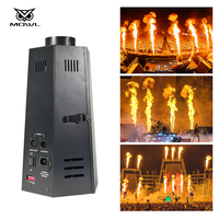 Machine à Effet de Flamme Hexagonale Mini DMX Télécommandée pour Scène DJ, Projecteur de Feu Extérieur pour Mariages et Événements