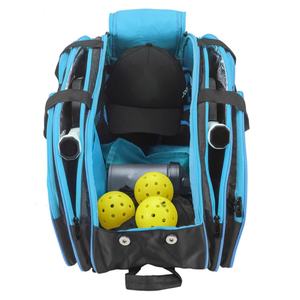 <span class=keywords><strong>Sac</strong></span> de tennis pouvant contenir 7 raquettes, <span class=keywords><strong>sac</strong></span> <span class=keywords><strong>à</strong></span> <span class=keywords><strong>dos</strong></span> pour équipement de sport de tennis, <span class=keywords><strong>sac</strong></span> en PU pour pickleball, imperméable et portable, 30-40L - Product Image 2