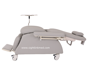 Mobil çok amaçlı akıllı yüksek kaliteli tıbbi Recliner transfüzyon kemoterapi elektrik hemodiyaliz sandalye - Product Image 5