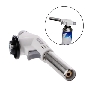 Torches au butane, flamme réglable, lance-flammes portatif en cuivre, allumeur de flamme domestique pour la cuisine - Product Image 3