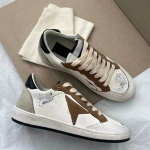 Baskets de luxe en cuir véritable blanc, antidérapantes et confortables, style décontracté, chaussures de créateur - Product Image 4