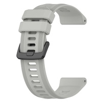 Pour Garmin Forerunner 955 945 935 Instinct 2 Bracelet de sport de remplacement Bracelet à motif sergé 22mm Bracelet de montre en Silicone