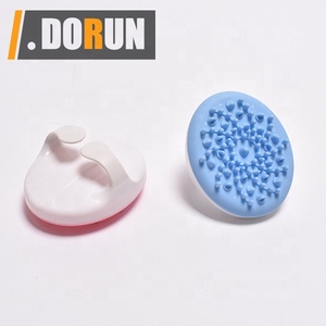 Cepillo de cabeza, champú para masaje, cuero cabelludo, limpieza de caspa suave, masajeador de ducha, paquete de 4 para hombres, mujeres y niños, el mejor vigorizante - Product Image 1