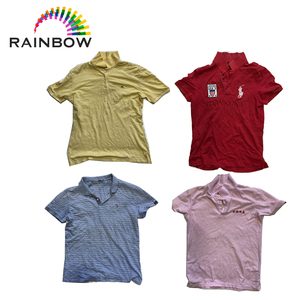 Verano <span class=keywords><strong>Venta</strong></span> al por mayor <span class=keywords><strong>Ropa</strong></span> de segunda mano <span class=keywords><strong>Ropa</strong></span> <span class=keywords><strong>usada</strong></span> para pacas Moda Polo Camiseta para hombres - Product Image 2