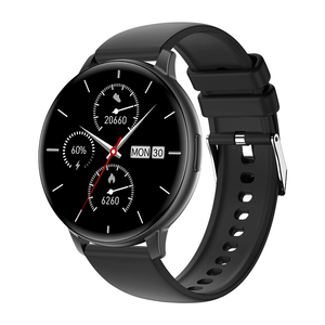 Montre connectée T6 2026 pour hommes, étanche IP67, moniteur <span class=keywords><strong>de</strong></span> fréquence cardiaque, modes multisports, tracker d'activité - Product Image 2