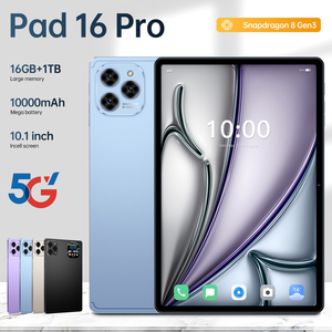 Venta caliente Octa Core 10,1 \ "HD Pad 16 Pro Tablet PC Android15 16GB + 1TB GSM y 4G 5G MTK Procesador Teclado profesional usado - Product Image 2