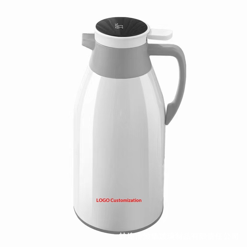 Smart Thermal Pot Double Wall Glass Liner Temperature Display Minimalist Hand Grip Household Large Capacity 24-36 Hours Heat view 3