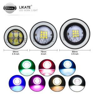 Lkt-Lámpara Led antiniebla de Ojos de Ángel para coche, 3,5 pulgadas, 3 pulgadas, 2,5 pulgadas, 12v, Cob, Ojos de Ángel, precio al por mayor - Product Image 2