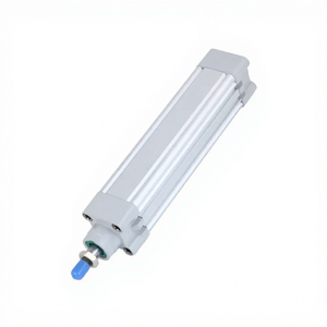 DSBC-50-100 Pneumatic Cylinder 50mm Bore 100mm Stroke ISO15552 <b>Double</b> Acting Air Cylinder with Self-Adjusting Cushioning for Aut - Product Image 4