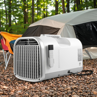 Aire Acondicionado Portátil de 240v para Tiendas de Campaña, 4500BTU/5200BTU, Mini Aire Acondicionado Portátil para Coche, RV, Camping y Exteriores