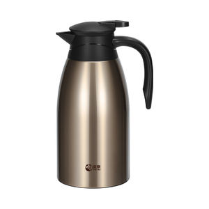 Thermos isotherme à vide en acier inoxydable 316 de 2 L, avec pompe, facile à verser, durable, pour la maison, le bureau, l'extérieur - Product Image 1