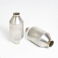 محول حفاز مستدير عالي التدفق 200-600 خلية عالمي DPF SIC SCR DOC 2 "" 3"