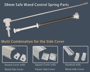 Cordless Built-in Spring Tension System Without <strong>Cords</strong> or Chains Window <strong>Blind</strong> Mechanism Safe for Homes with Children and Pets - Product Image 4