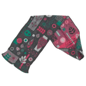 Bufanda francesa de doble cara para mujer, chal de cachemira artificial grueso que combina con todo, diseño fresco y moderno de algodón - Product Image 3