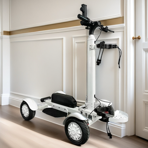Chariot <span class=keywords><strong>de</strong></span> <span class=keywords><strong>golf</strong></span> électrique à quatre roues 2026 avec batterie au lithium – Chariot <span class=keywords><strong>de</strong></span> <span class=keywords><strong>golf</strong></span> pratique et scooter électrique - Product Image 3