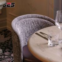 Muebles de restaurante deportivos LED y muebles de cafetería al aire libre con mesas y sillas de bar con estilo
